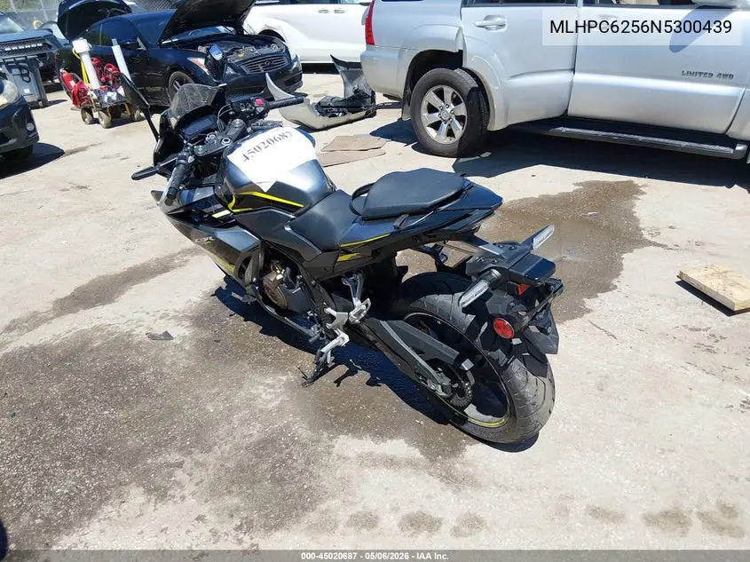 2022 Honda Cbr500 Ra VIN: MLHPC6256N5300439 Lot: 45020687