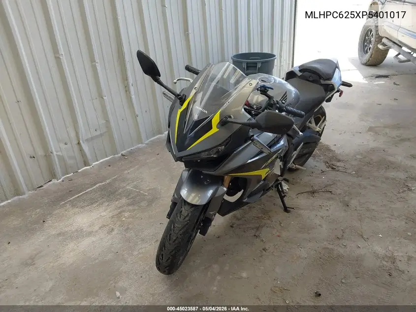 2023 Honda Cbr500 Ra VIN: MLHPC625XP5401017 Lot: 45023587