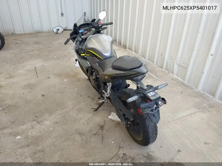2023 Honda Cbr500 Ra VIN: MLHPC625XP5401017 Lot: 45023587