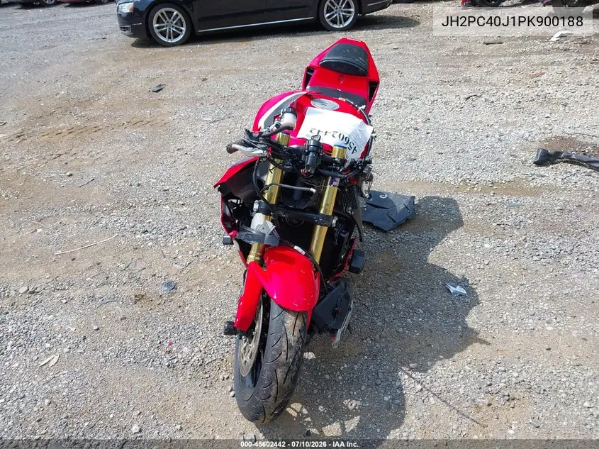 2023 Honda Cbr600 Rr VIN: JH2PC40J1PK900188 Lot: 45602442