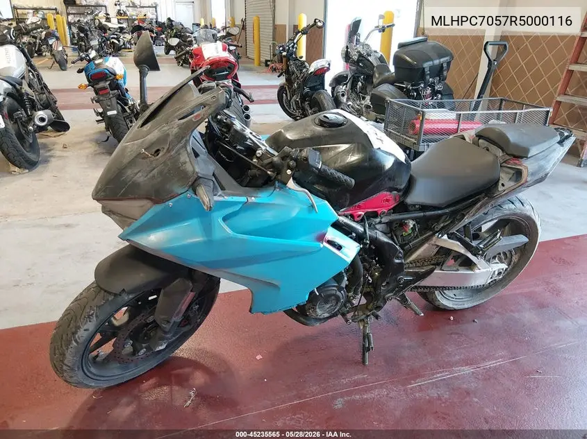 2024 Honda Cbr500 Ra VIN: MLHPC7057R5000116 Lot: 45235565