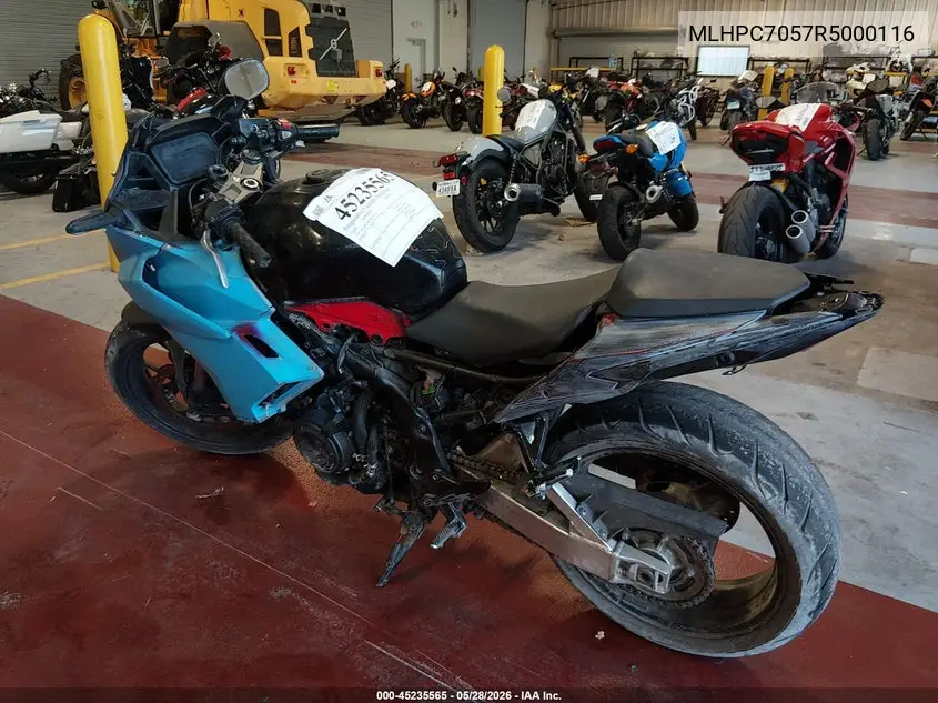 2024 Honda Cbr500 Ra VIN: MLHPC7057R5000116 Lot: 45235565