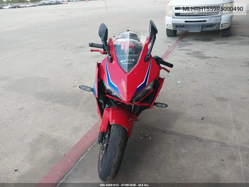 2024 Honda Cbr650 R VIN: MLHRH1559R5000490 Lot: 45561412