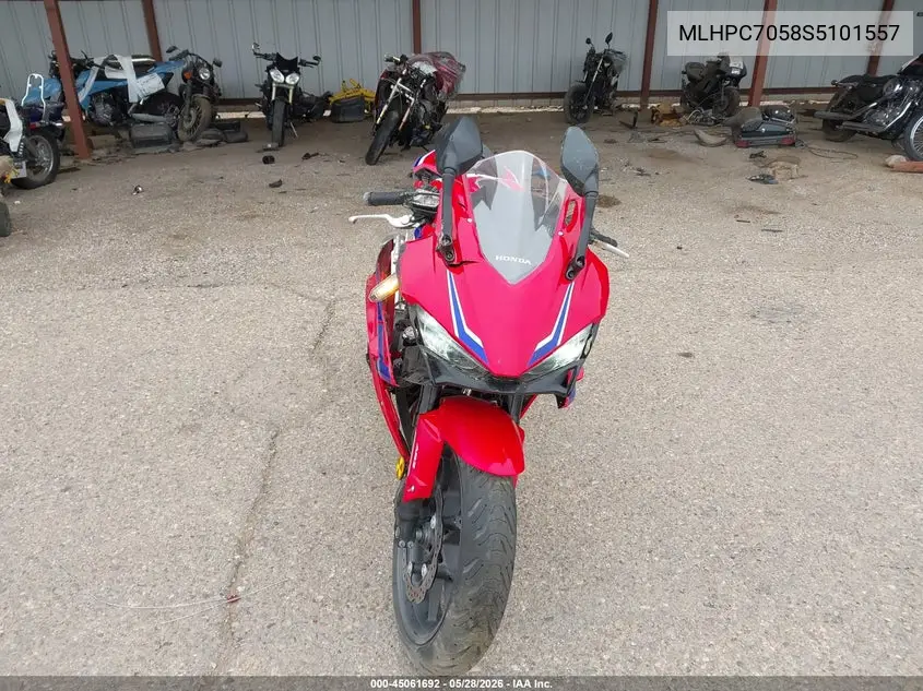 2025 Honda Cbr500 Ra VIN: MLHPC7058S5101557 Lot: 45061692
