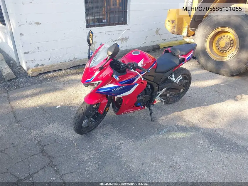 2025 Honda Cbr500 Ra VIN: MLHPC7056S5101055 Lot: 45350135