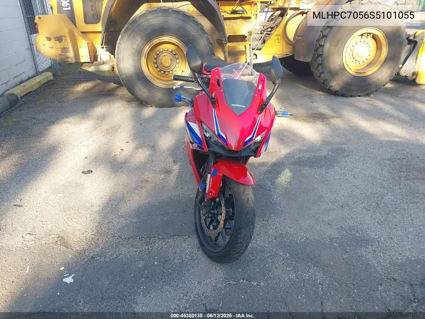 2025 Honda Cbr500 Ra VIN: MLHPC7056S5101055 Lot: 45350135