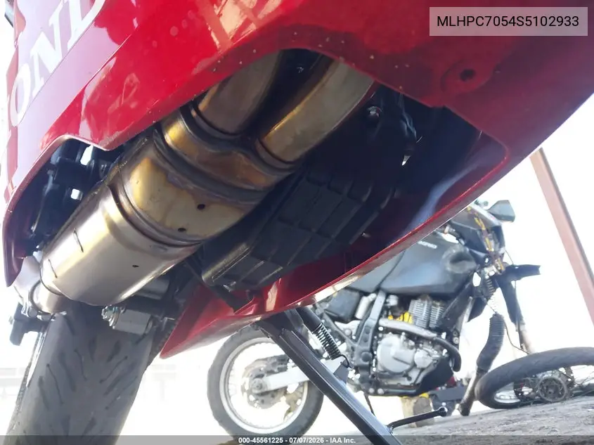 2025 Honda Cbr500 Ra VIN: MLHPC7054S5102933 Lot: 45561225