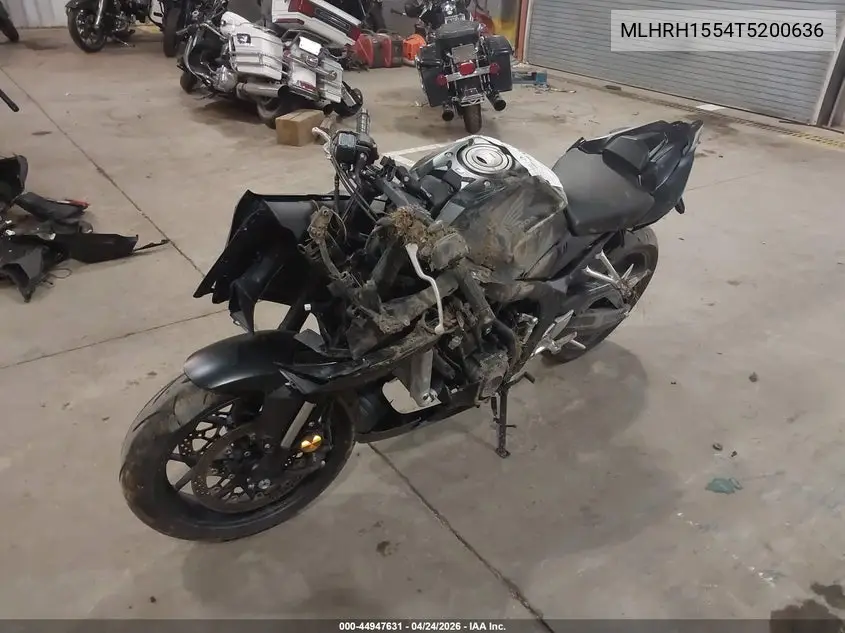2026 Honda Cbr650 R VIN: MLHRH1554T5200636 Lot: 44947631