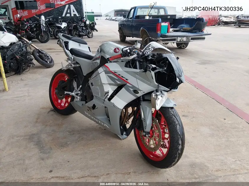 2026 Honda Cbr600 Rr VIN: JH2PC40H4TK300336 Lot: 44988914