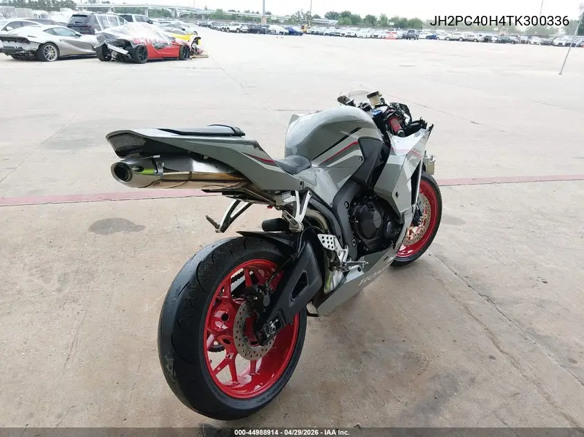 2026 Honda Cbr600 Rr VIN: JH2PC40H4TK300336 Lot: 44988914