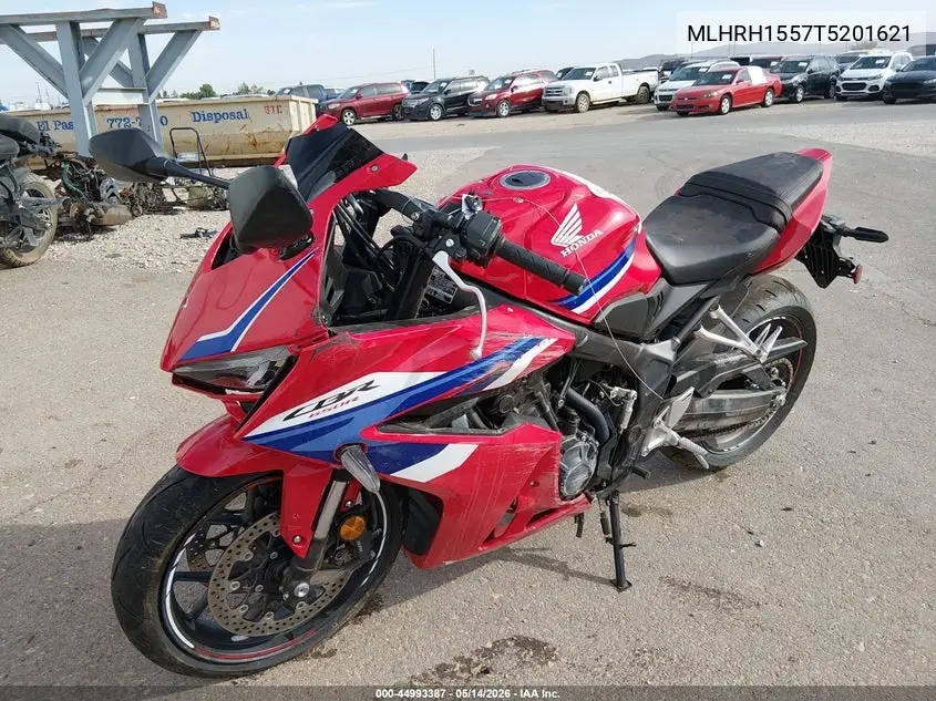 2026 Honda Cbr650 R VIN: MLHRH1557T5201621 Lot: 44993387