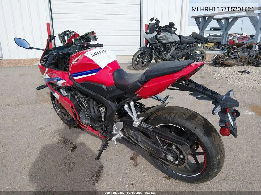 2026 Honda Cbr650 R VIN: MLHRH1557T5201621 Lot: 44993387