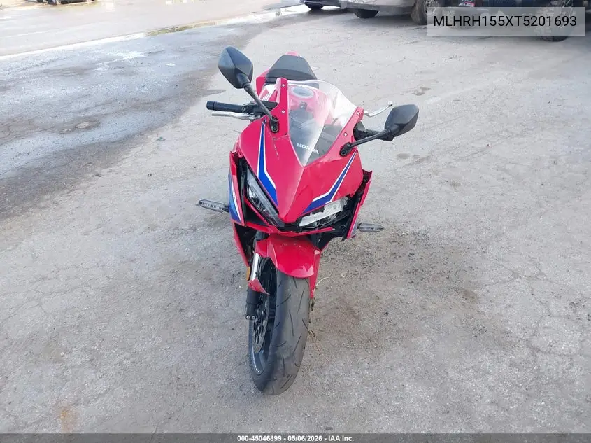 2026 Honda Cbr650 R VIN: MLHRH155XT5201693 Lot: 45046899