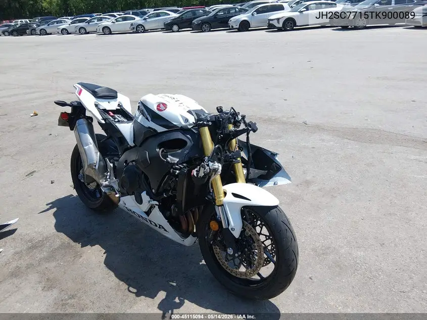 2026 Honda Cbr1000 Rr VIN: JH2SC7715TK900089 Lot: 45115094