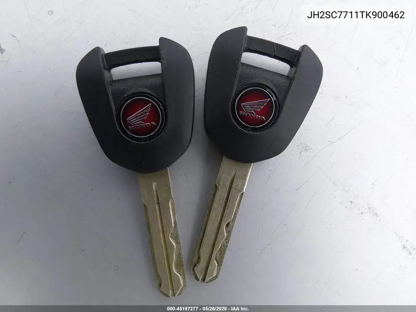 2026 Honda Cbr1000 Rr VIN: JH2SC7711TK900462 Lot: 45197277