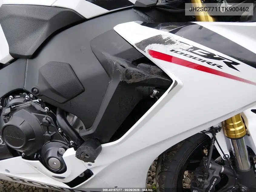 2026 Honda Cbr1000 Rr VIN: JH2SC7711TK900462 Lot: 45197277
