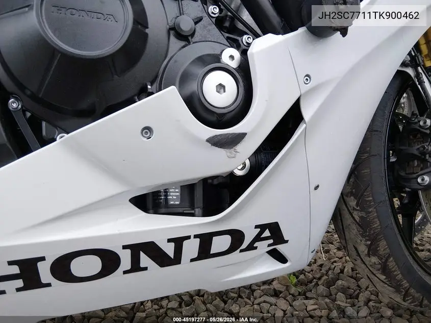 2026 Honda Cbr1000 Rr VIN: JH2SC7711TK900462 Lot: 45197277