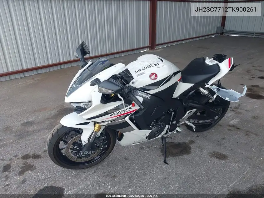 2026 Honda Cbr1000 Rr VIN: JH2SC7712TK900261 Lot: 45206760