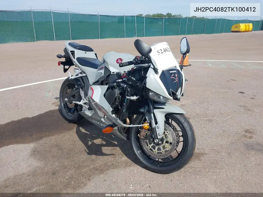 2026 Honda Cbr600 Ra VIN: JH2PC4082TK100412 Lot: 45246216