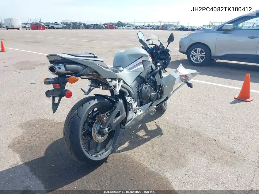 2026 Honda Cbr600 Ra VIN: JH2PC4082TK100412 Lot: 45246216
