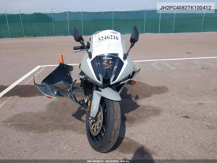 2026 Honda Cbr600 Ra VIN: JH2PC4082TK100412 Lot: 45246216