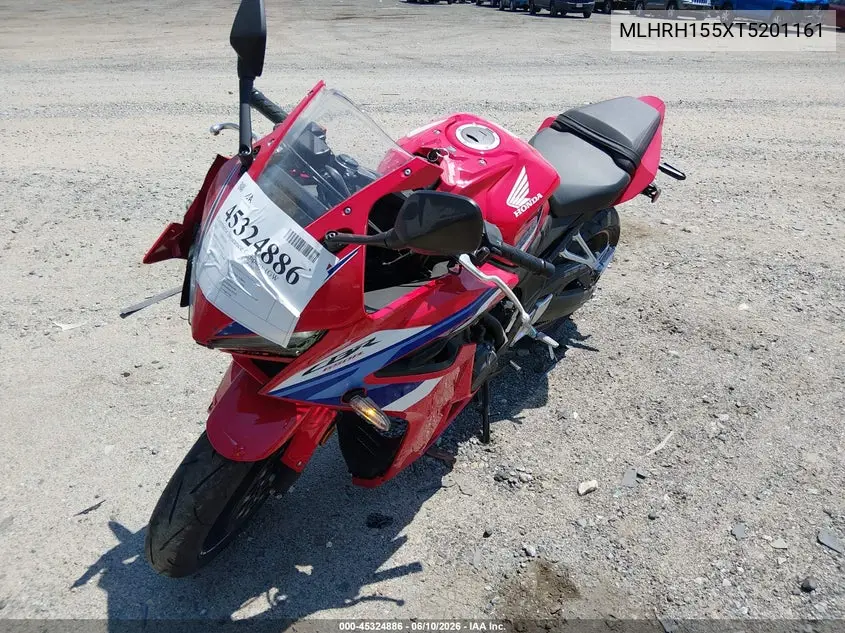 2026 Honda Cbr650 R VIN: MLHRH155XT5201161 Lot: 45324886