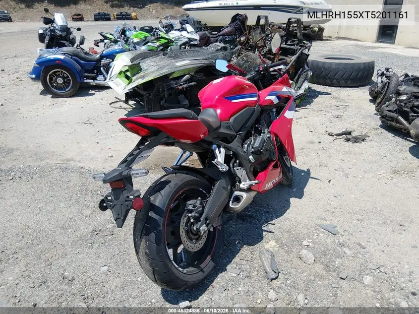 2026 Honda Cbr650 R VIN: MLHRH155XT5201161 Lot: 45324886