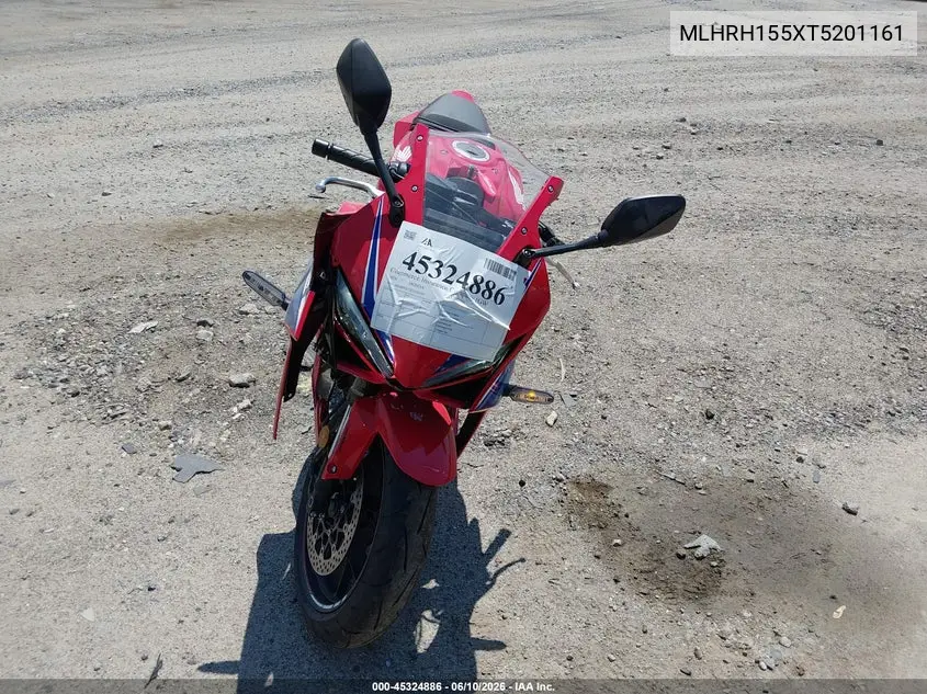 2026 Honda Cbr650 R VIN: MLHRH155XT5201161 Lot: 45324886