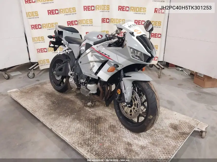 2026 Honda Cbr600 Rr VIN: JH2PC40H5TK301253 Lot: 45393538