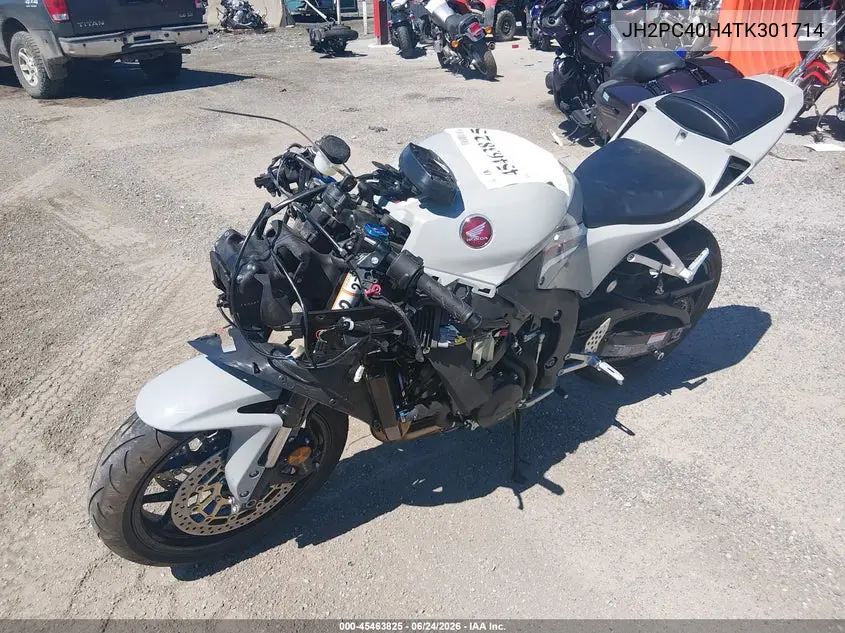 2026 Honda Cbr600 Rr VIN: JH2PC40H4TK301714 Lot: 45463825