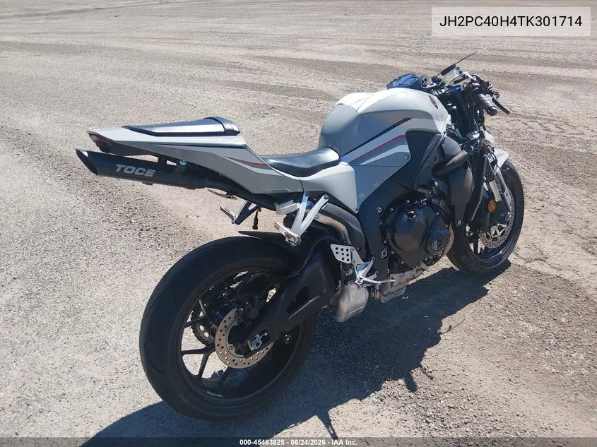 2026 Honda Cbr600 Rr VIN: JH2PC40H4TK301714 Lot: 45463825