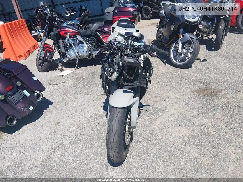 2026 Honda Cbr600 Rr VIN: JH2PC40H4TK301714 Lot: 45463825