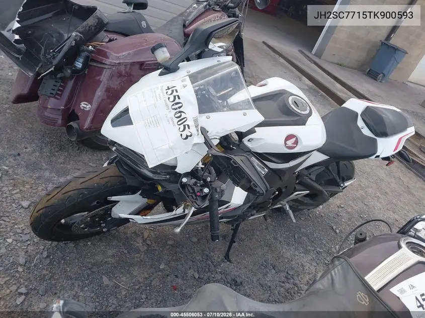 2026 Honda Cbr1000 Rr VIN: JH2SC7715TK900593 Lot: 45506053