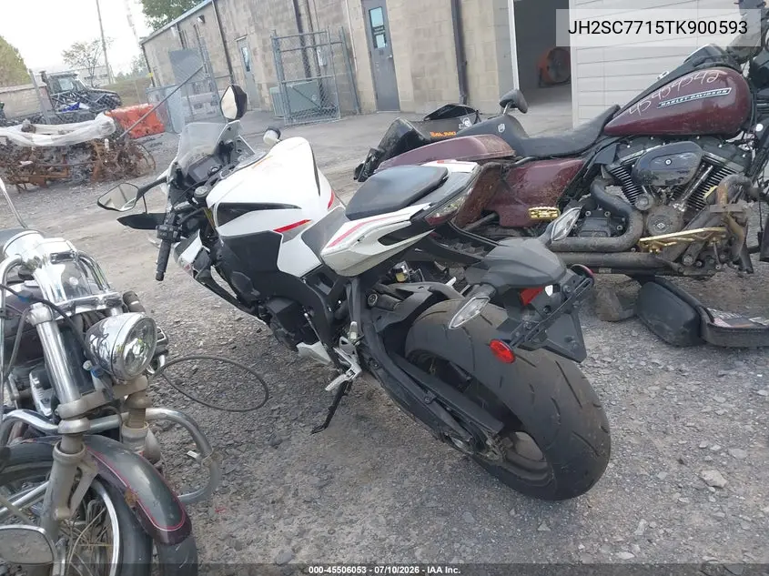2026 Honda Cbr1000 Rr VIN: JH2SC7715TK900593 Lot: 45506053