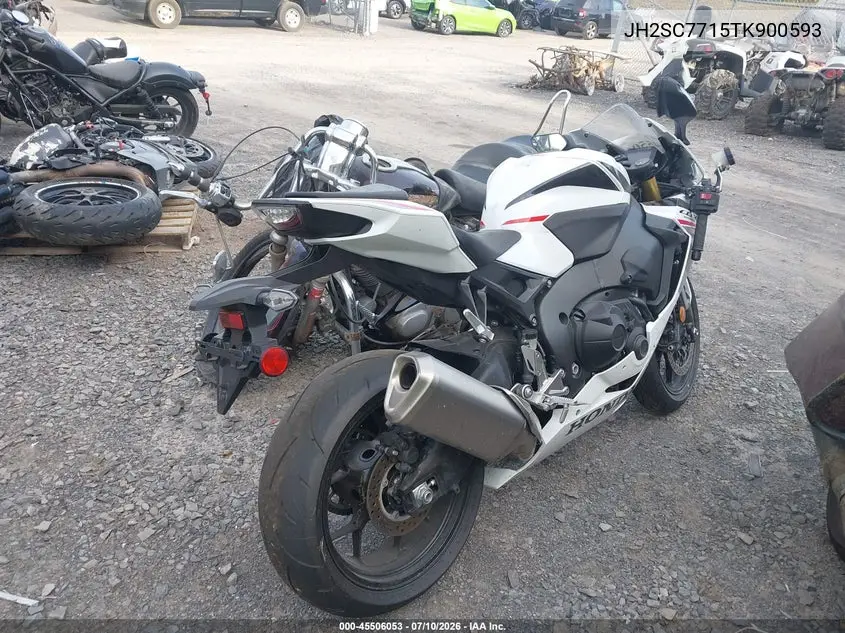 2026 Honda Cbr1000 Rr VIN: JH2SC7715TK900593 Lot: 45506053
