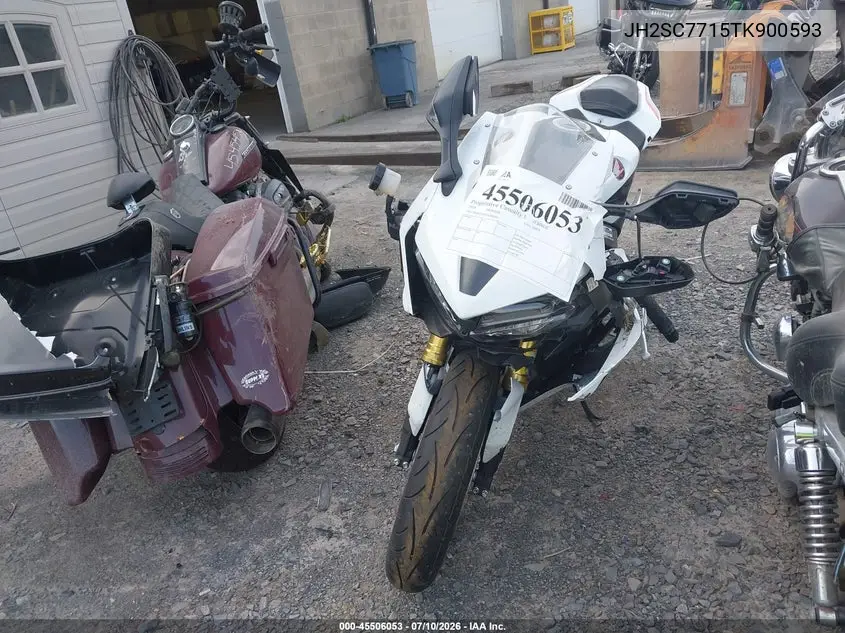 2026 Honda Cbr1000 Rr VIN: JH2SC7715TK900593 Lot: 45506053