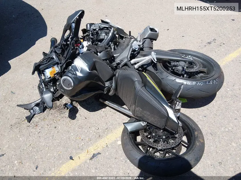 2026 Honda Cbr650 R VIN: MLHRH155XT5200253 Lot: 45613323