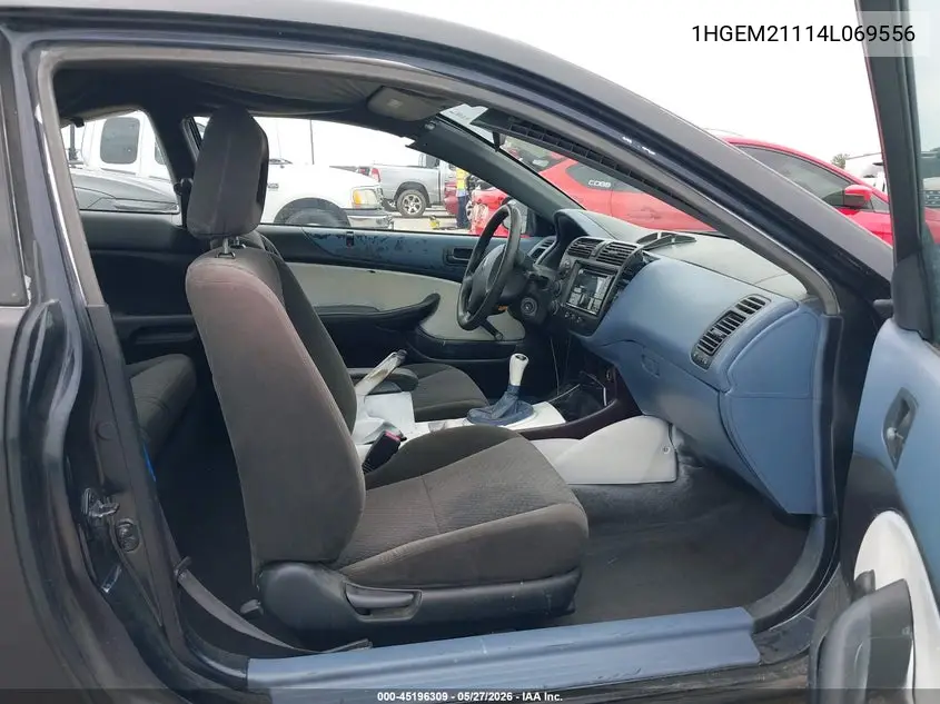 2004 Honda Civic Vp VIN: 1HGEM21114L069556 Lot: 45196309