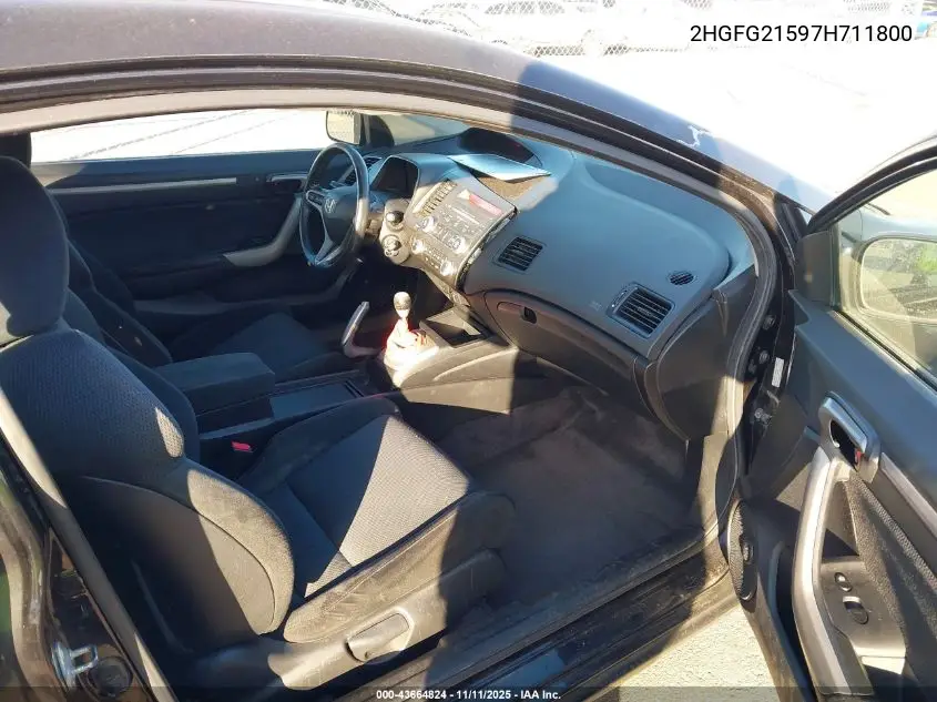 2HGFG21597H711800 2007 Honda Civic Si