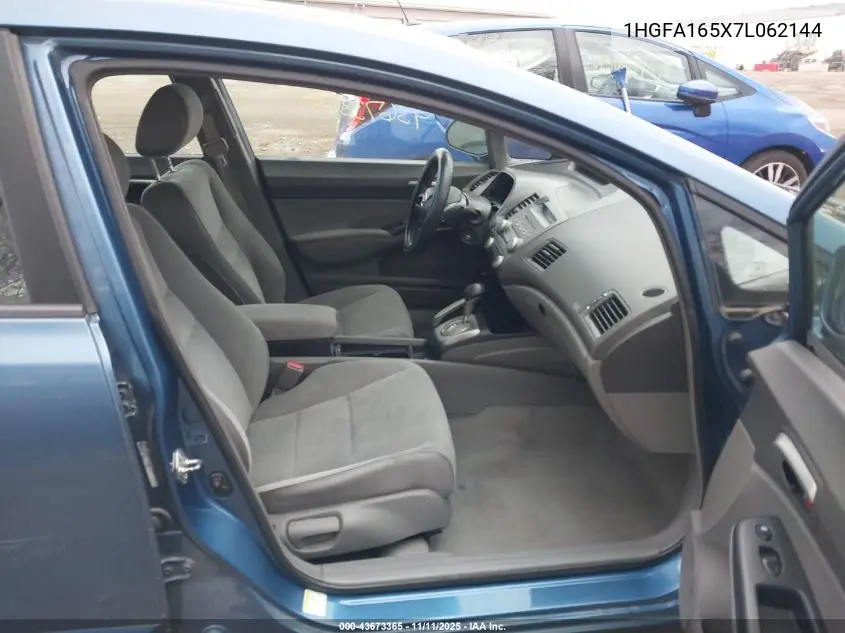 1HGFA165X7L062144 2007 Honda Civic Lx