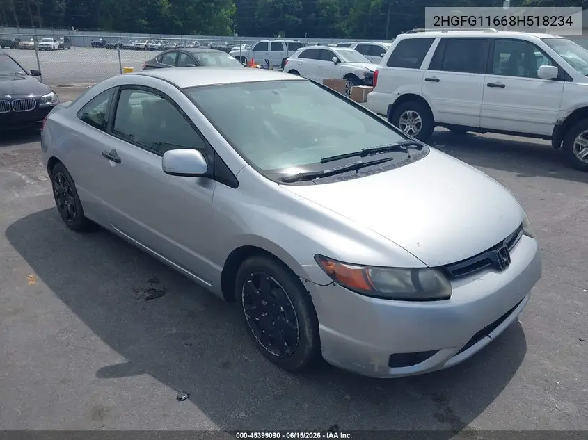 2HGFG11668H518234 2008 Honda Civic Lx