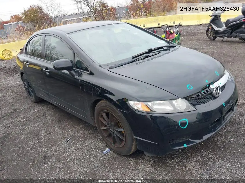 2HGFA1F5XAH328430 2010 Honda Civic Lx