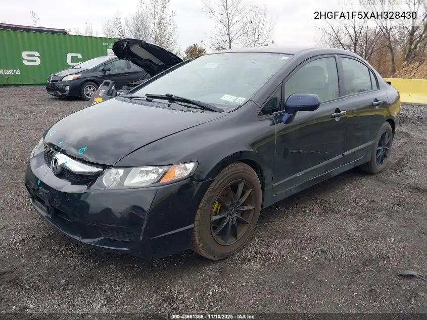 2HGFA1F5XAH328430 2010 Honda Civic Lx