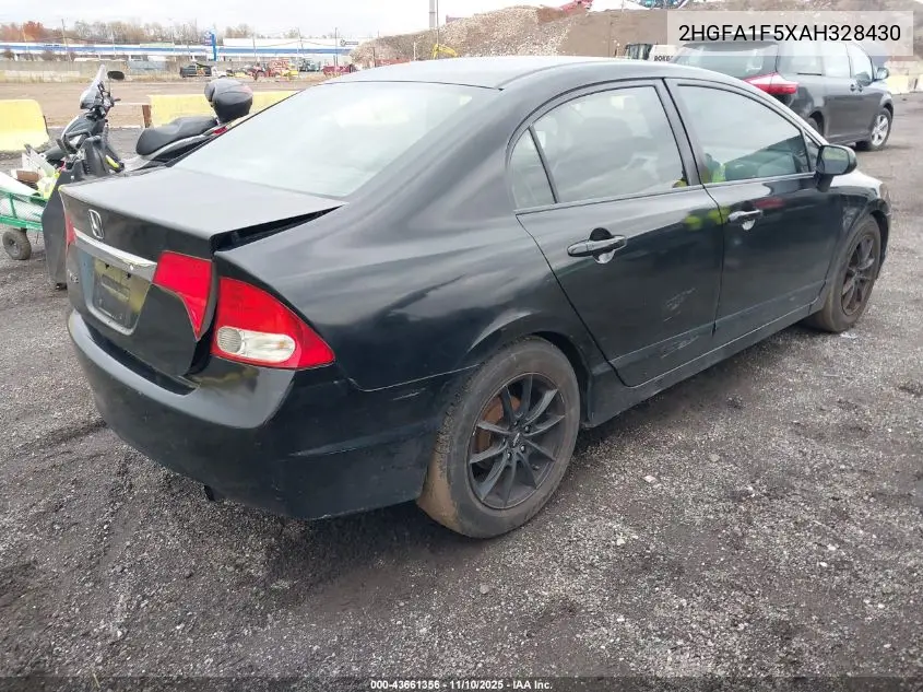 2HGFA1F5XAH328430 2010 Honda Civic Lx
