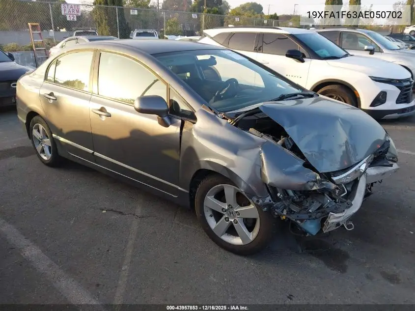 19XFA1F63AE050702 2010 Honda Civic Lx-S
