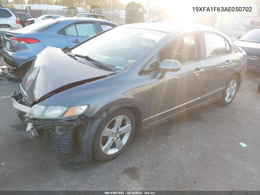 19XFA1F63AE050702 2010 Honda Civic Lx-S