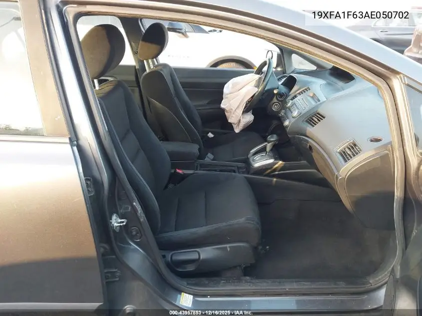 19XFA1F63AE050702 2010 Honda Civic Lx-S
