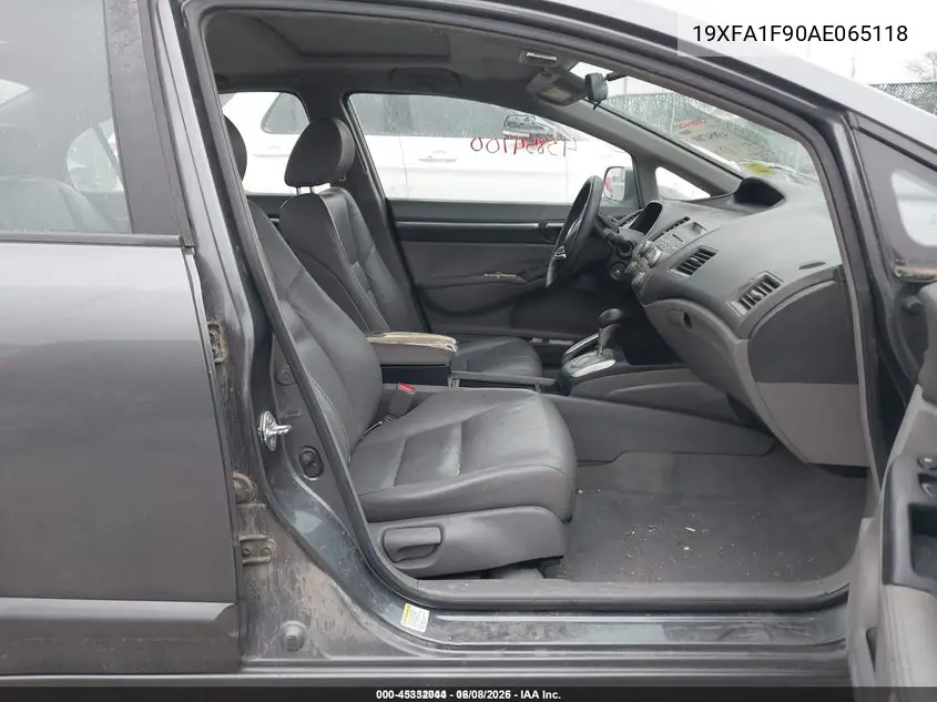 19XFA1F90AE065118 2010 Honda Civic Ex-L