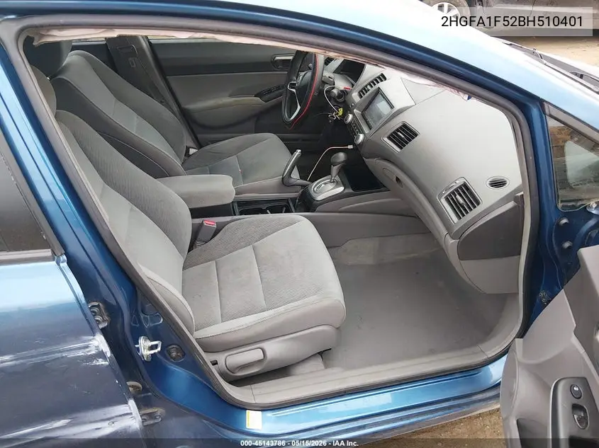 2HGFA1F52BH510401 2011 Honda Civic Lx