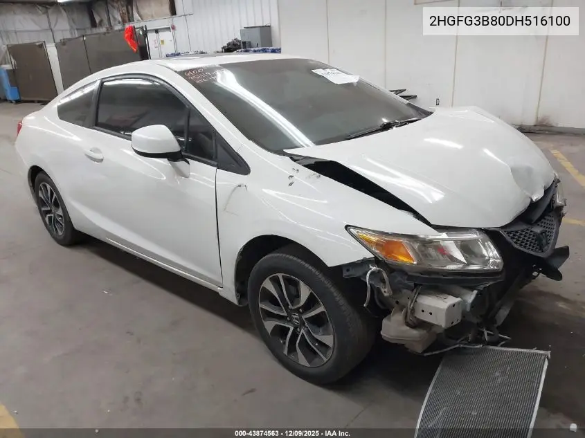 2HGFG3B80DH516100 2013 Honda Civic Ex